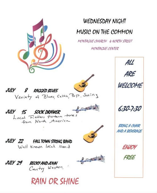 FALL TOWN STRING BAND SUMMER CONCERT SERIES